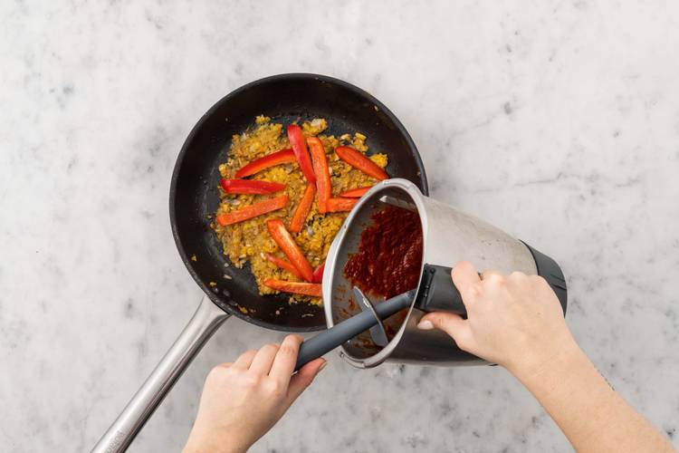 Gulasch abrunden
