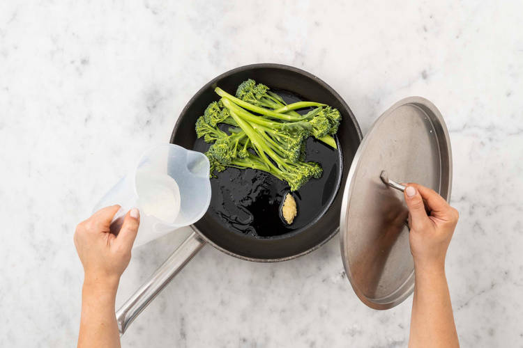 Broccolini kochen