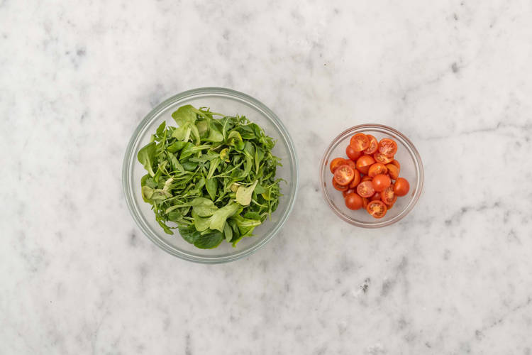 Salade maken