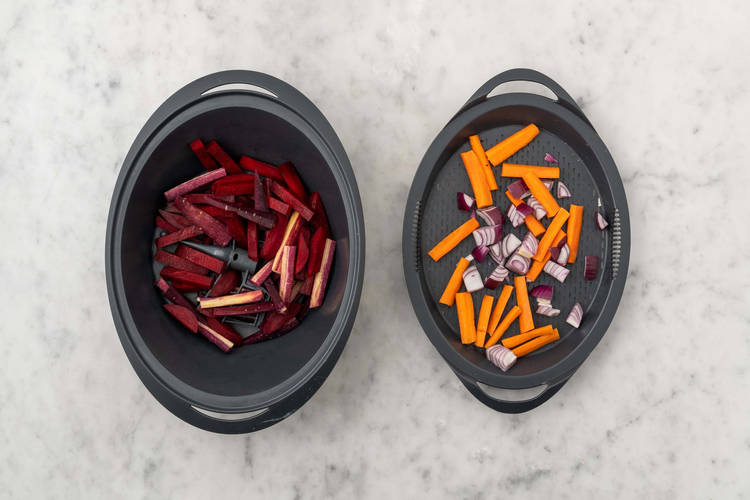 Dampfgaren vorbereiten