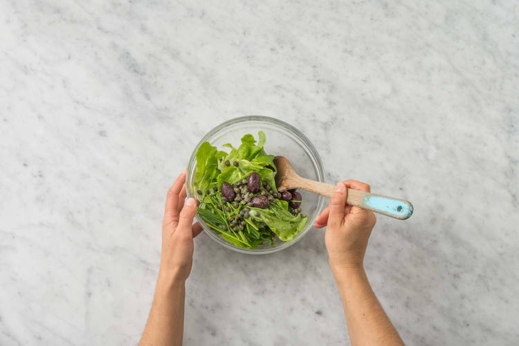 Salade maken