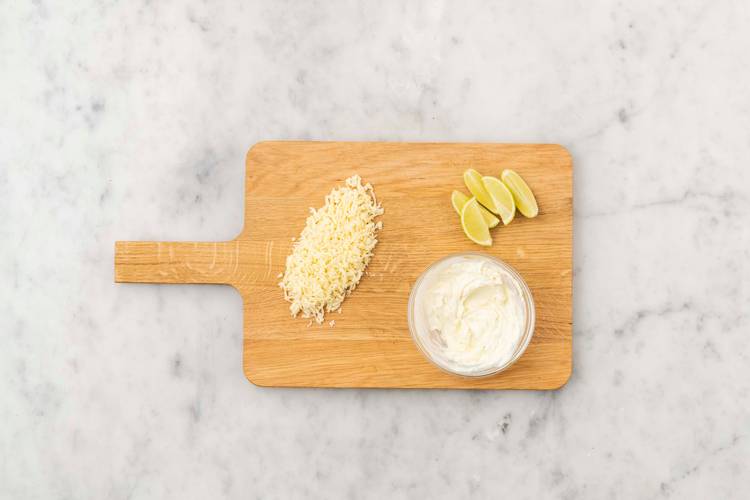 Mix the Zesty Cream