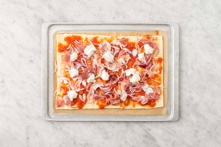Lag pizza