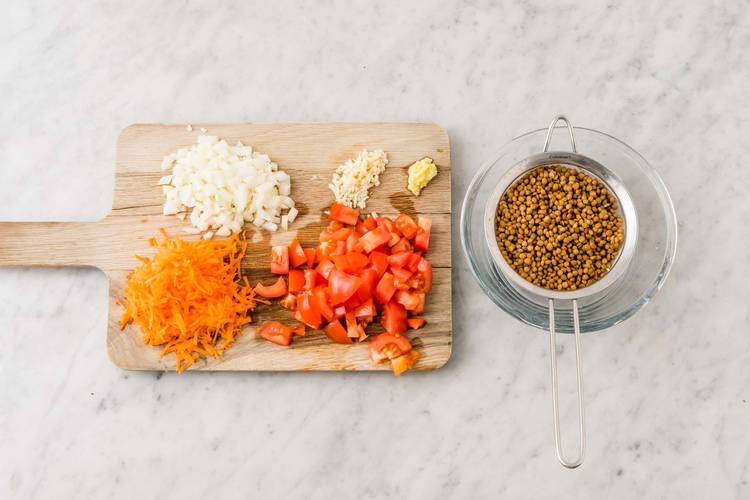 Forbered grønnsaker