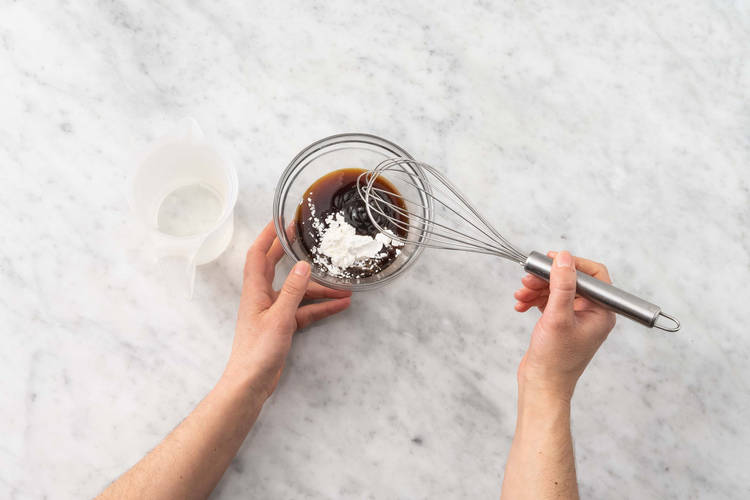 Make cornstarch mixture