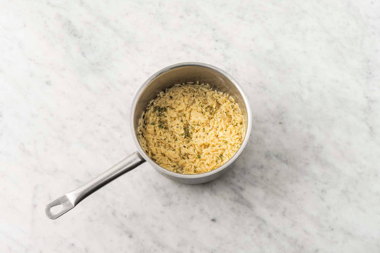 Cook orzo