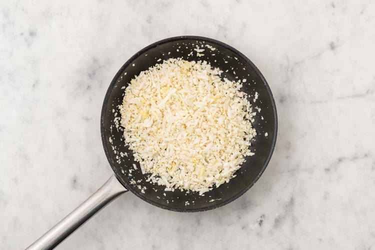 Cuire le riz de chou-fleur