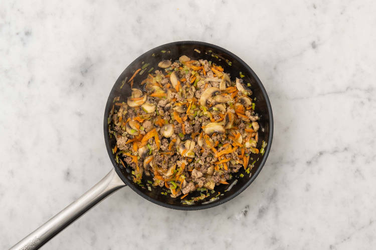 Stek kött & grönsaker