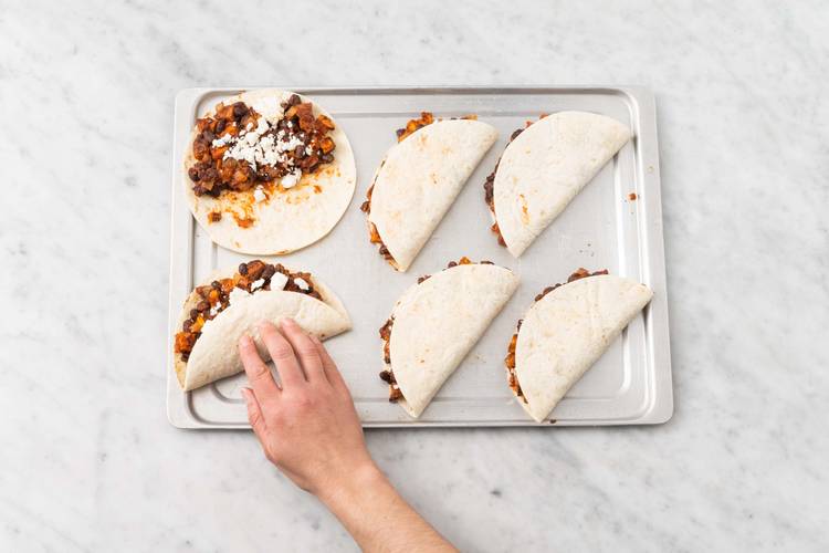 Bake your Quesadillas