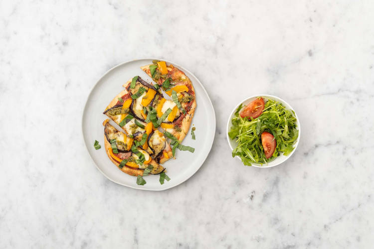 Préparer la salade et servir
