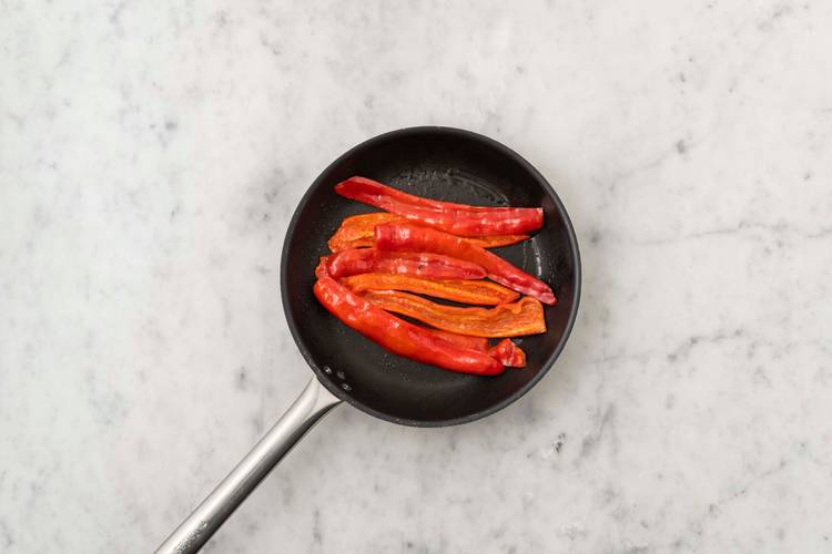 Paprika grillen