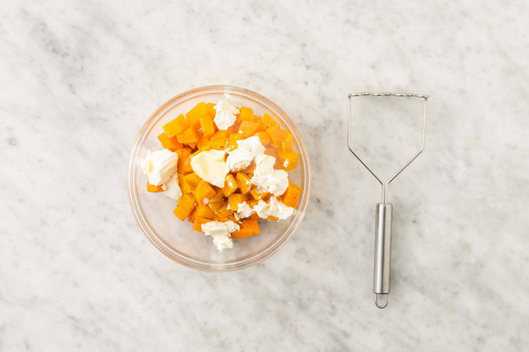 Roast and mash veggies