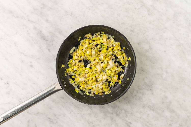 Cook leeks