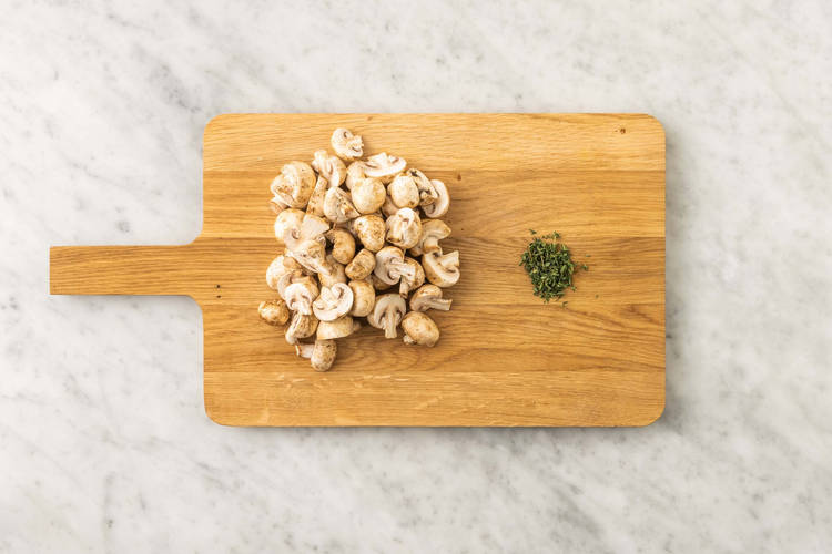 Toast almonds and prep