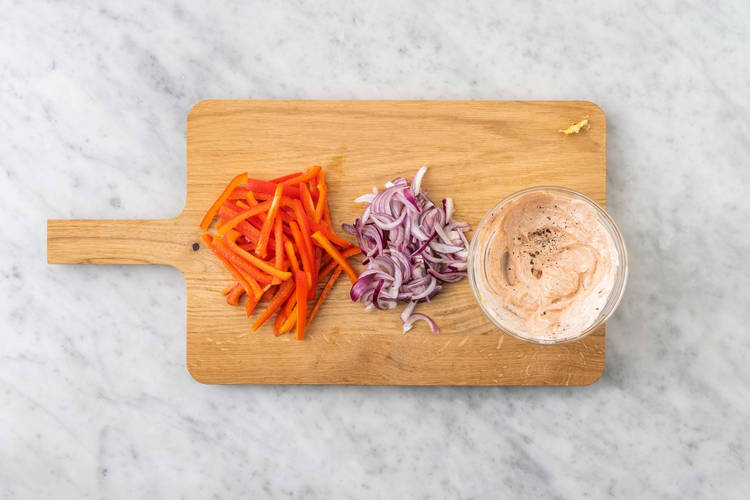 Préparer et faire la marinade