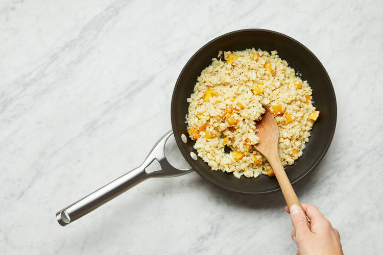 Finish Cauliflower Rice