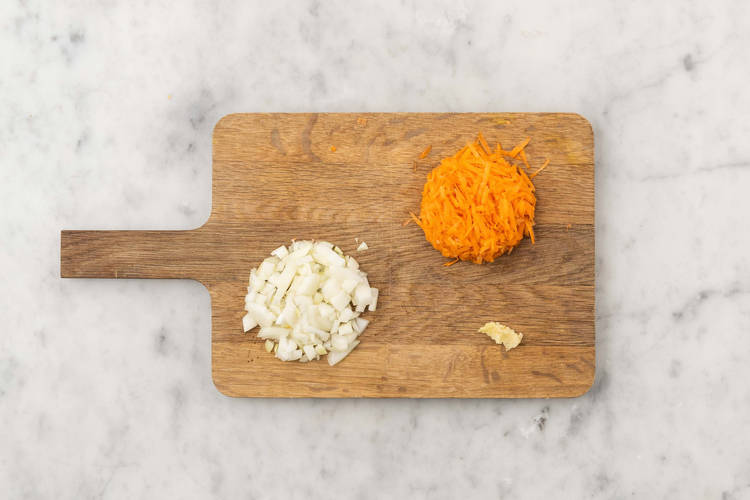 Forbered grøntsager