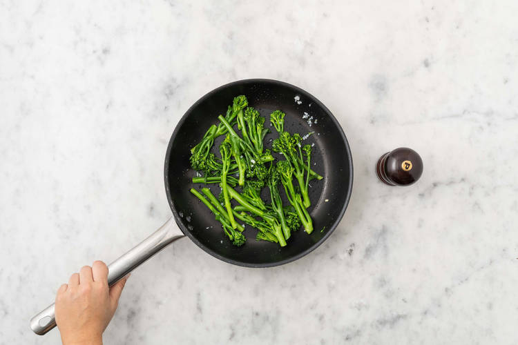Broccoli anbraten