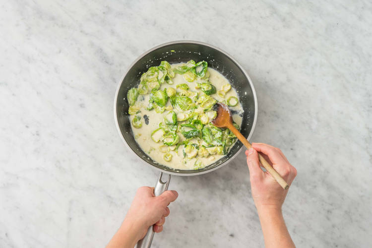 Cook Brussels sprouts