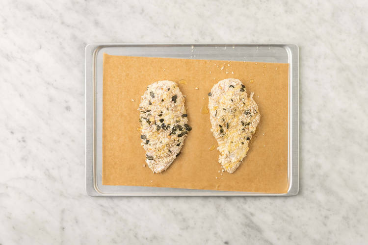 Faire cuire le poulet