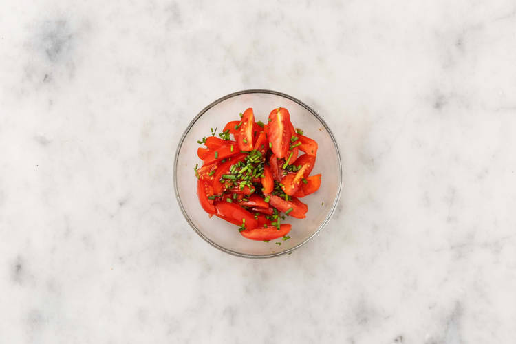 Préparer la salade