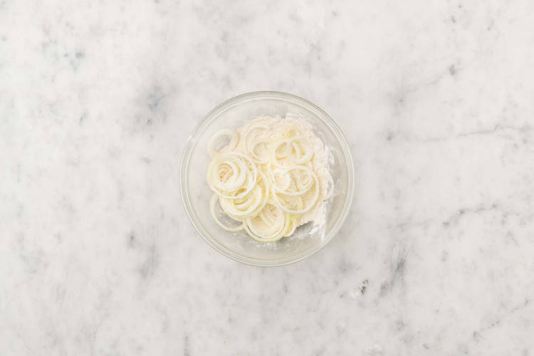 Zwiebeln vorbereiten