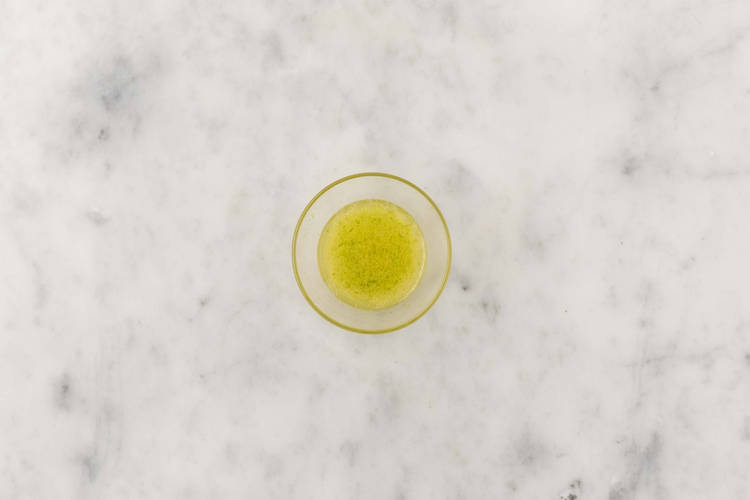 Faire la vinaigrette