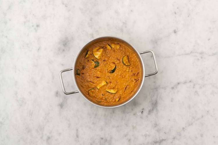 Curry köcheln