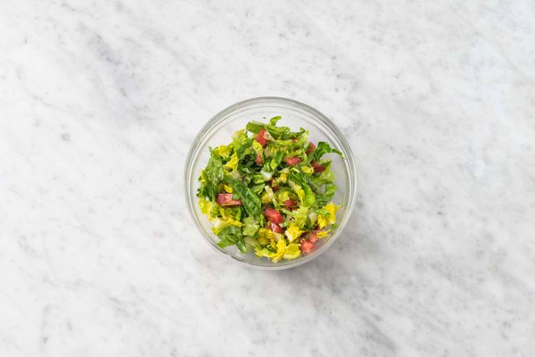 Make the Zesty Salad