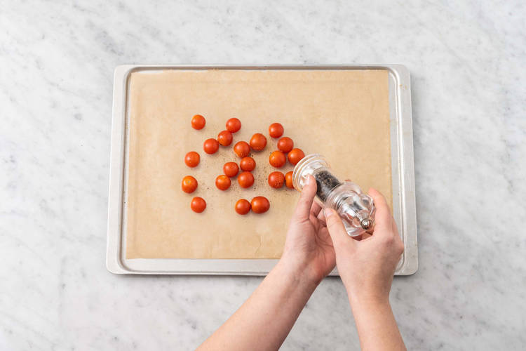 Faire rôtir les tomates