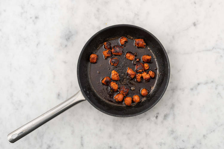 Faire cuire le chorizo