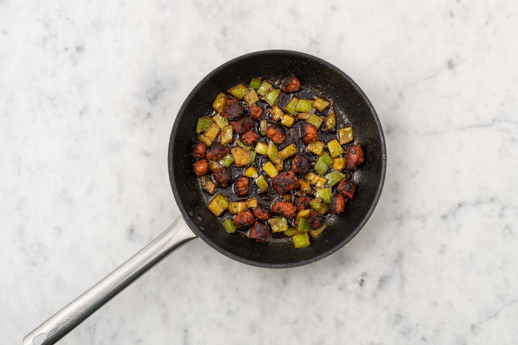 Faire cuire les poivrons