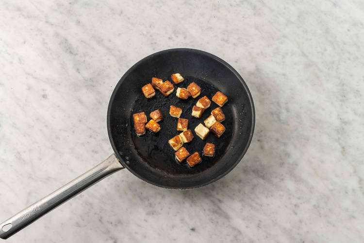 Cuire le halloumi