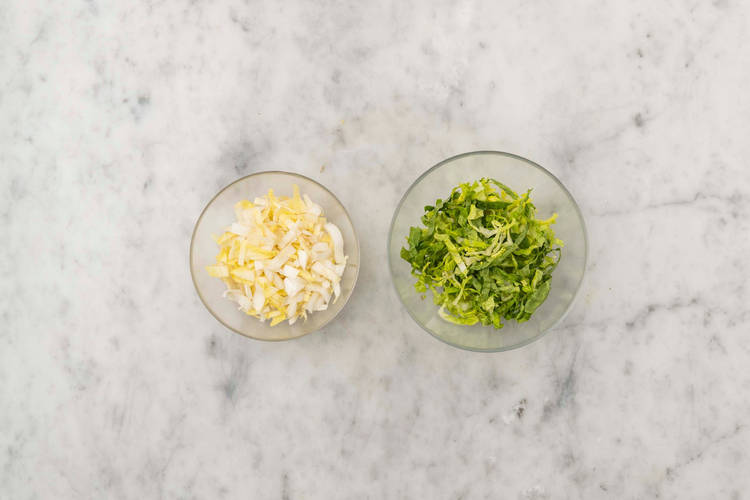Préparer la salade