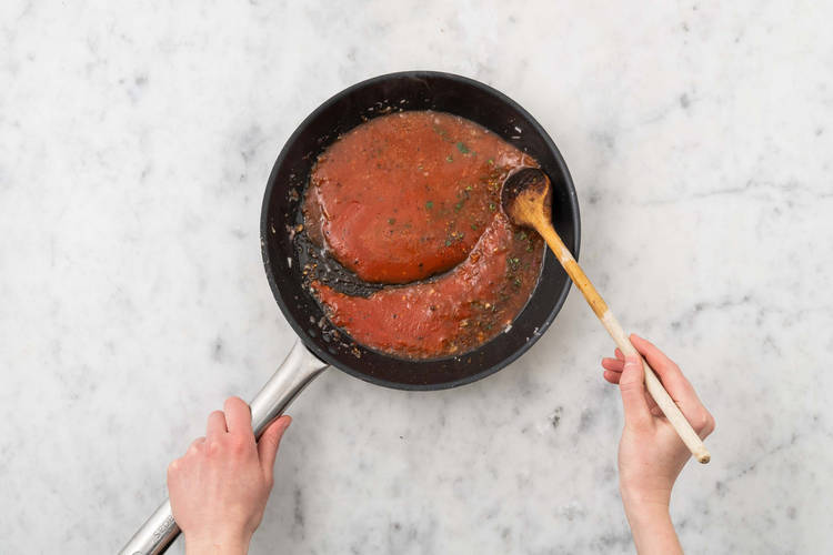 Préparer la sauce