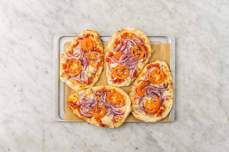 Stek naanpizza