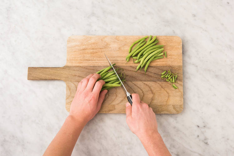 Sperziebonen koken