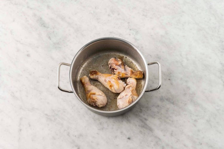 Kipdrumsticks bakken