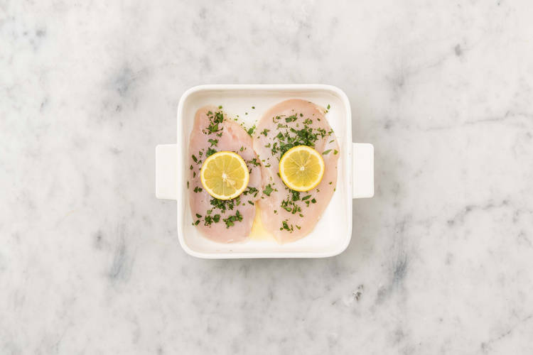 Hähnchenbrustfilet backen