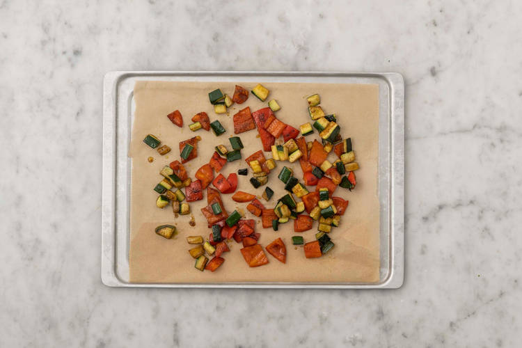 Faire rôtir les légumes