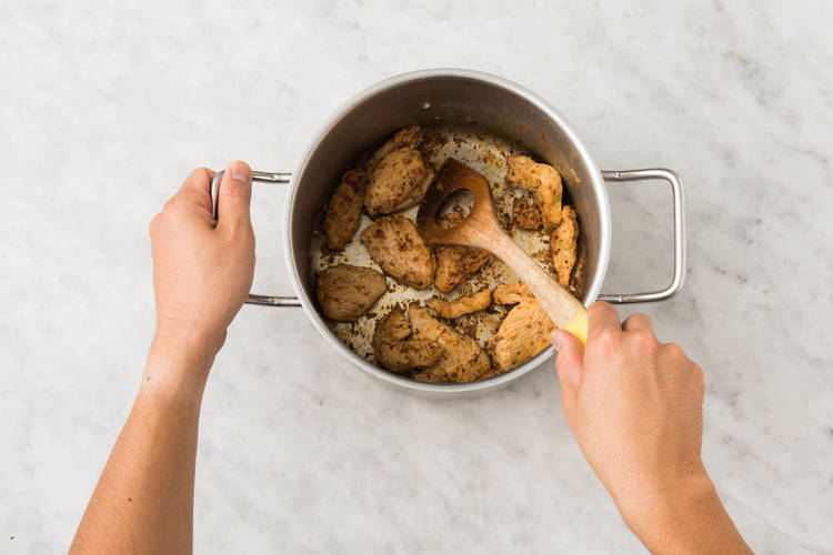 Poulet braten