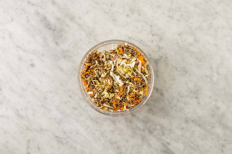 Bland quinoa og grøntsager