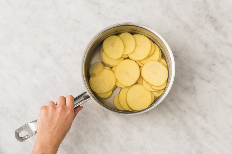 Cuire les pommes de terre