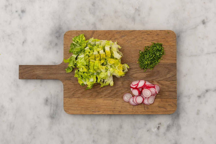 Schneiden & Tostadas backen