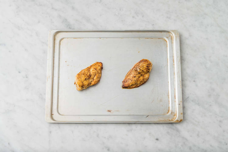 Faire cuire le poulet