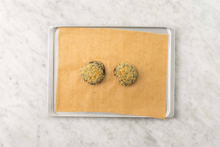 Faire rôtir les champignons portobello en croûte