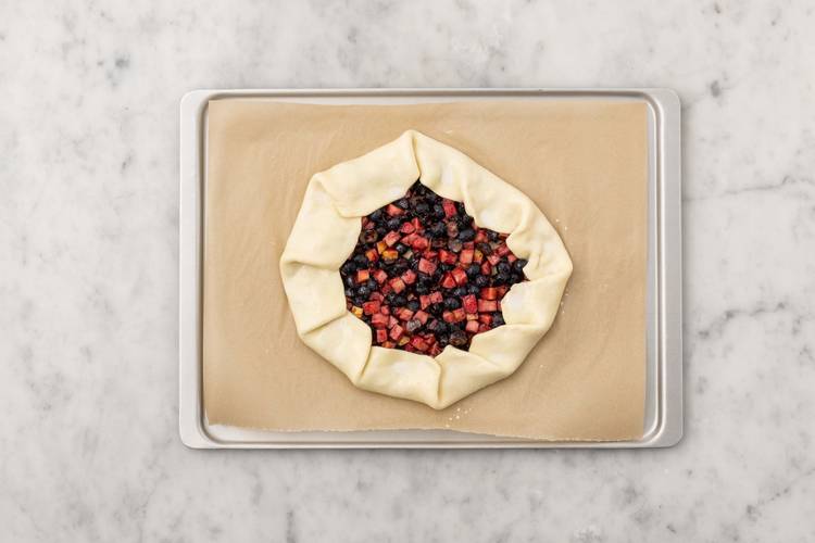 Préparer la tarte