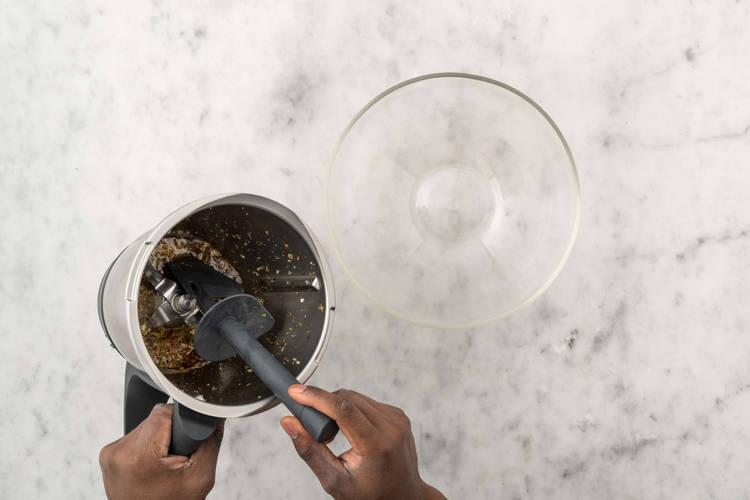 Filetstücke marinieren