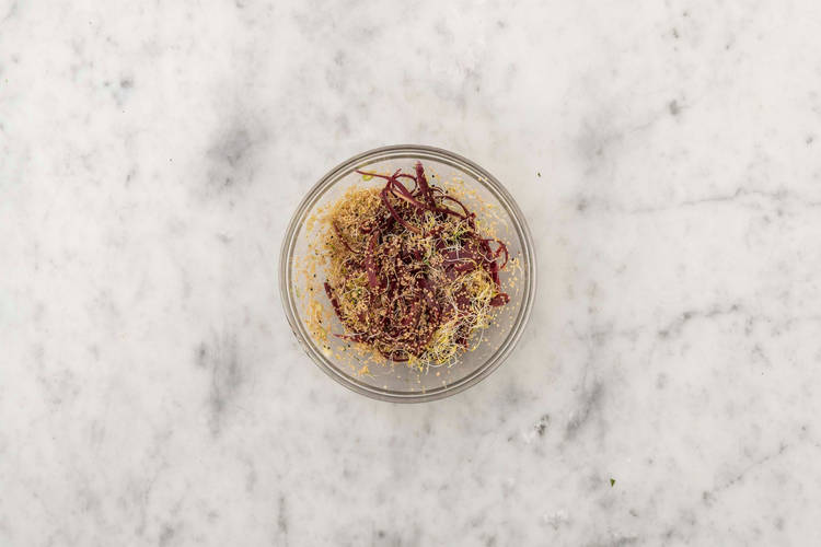 Faire la vinaigrette