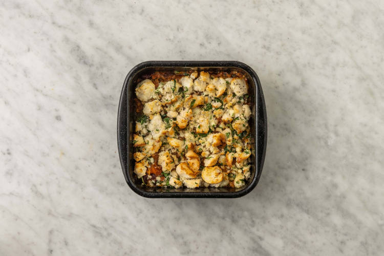 Gratinera grönsaker